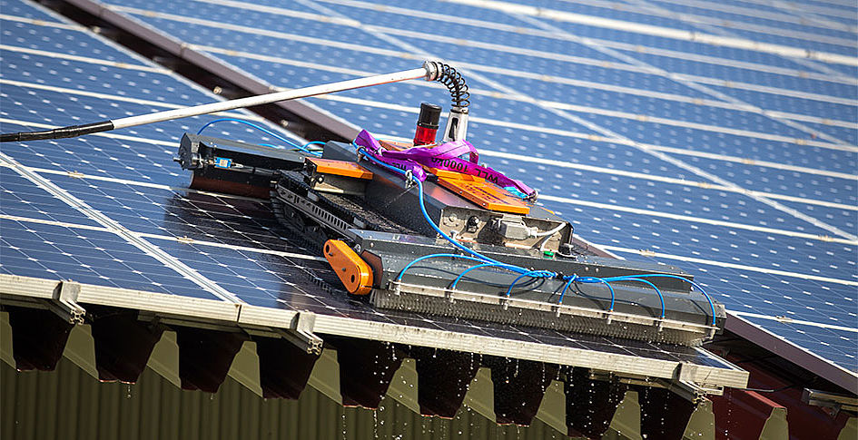 iSolar – Effektive Reinigung von Solarzellen
